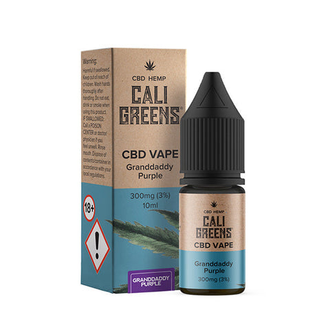 Cali Greens 300mg CBD Vape E-liquid 10ml