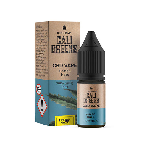 Cali Greens 300mg CBD Vape E-liquid 10ml