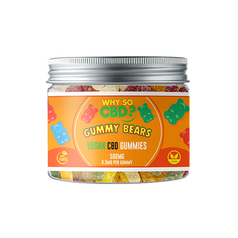 Why So CBD? 500mg CBD Small Vegan Gummies - 11 Flavours