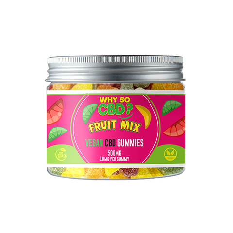 Why So CBD? 500mg CBD Small Vegan Gummies - 11 Flavours