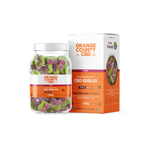 Orange County CBD 1600mg Gummies - Large Pack