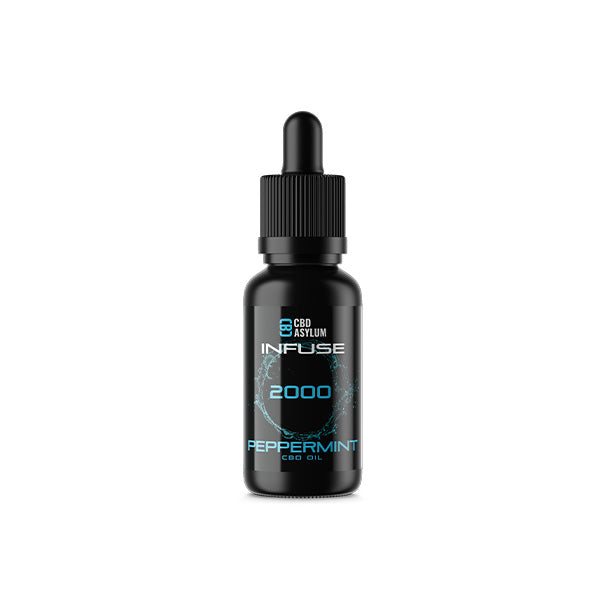 CBD Asylum Infuse 2000mg CBD Peppermint Oil - 30ml (BUY 1 GET 2 FREE)