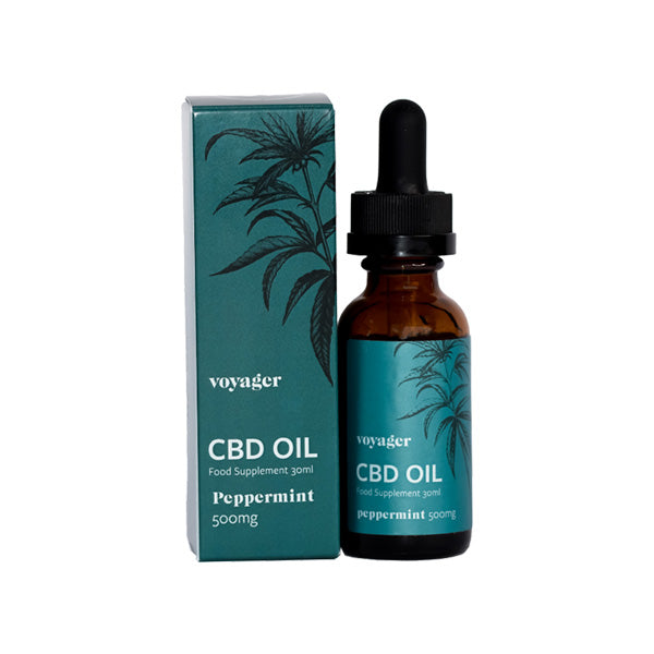 Voyager 500mg CBD Peppermint Oil - 30ml