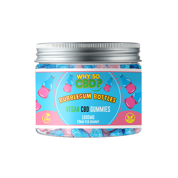 Why So CBD? 1000mg CBD Small Vegan Gummies - 11 Flavours